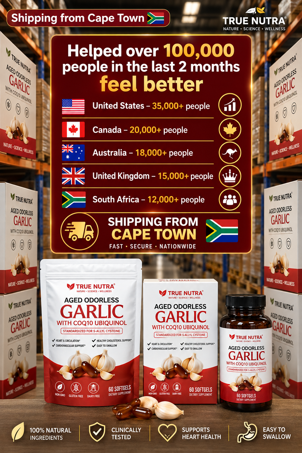 𝗧𝗥𝗨𝗘 𝗡𝗨𝗧𝗥𝗔® 𝗔𝗚𝗘𝗗 𝗚𝗔𝗥𝗟𝗜𝗖 🧄