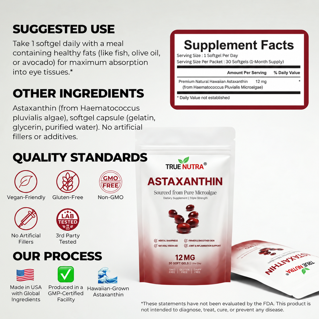 True nutra astaxanthin ®