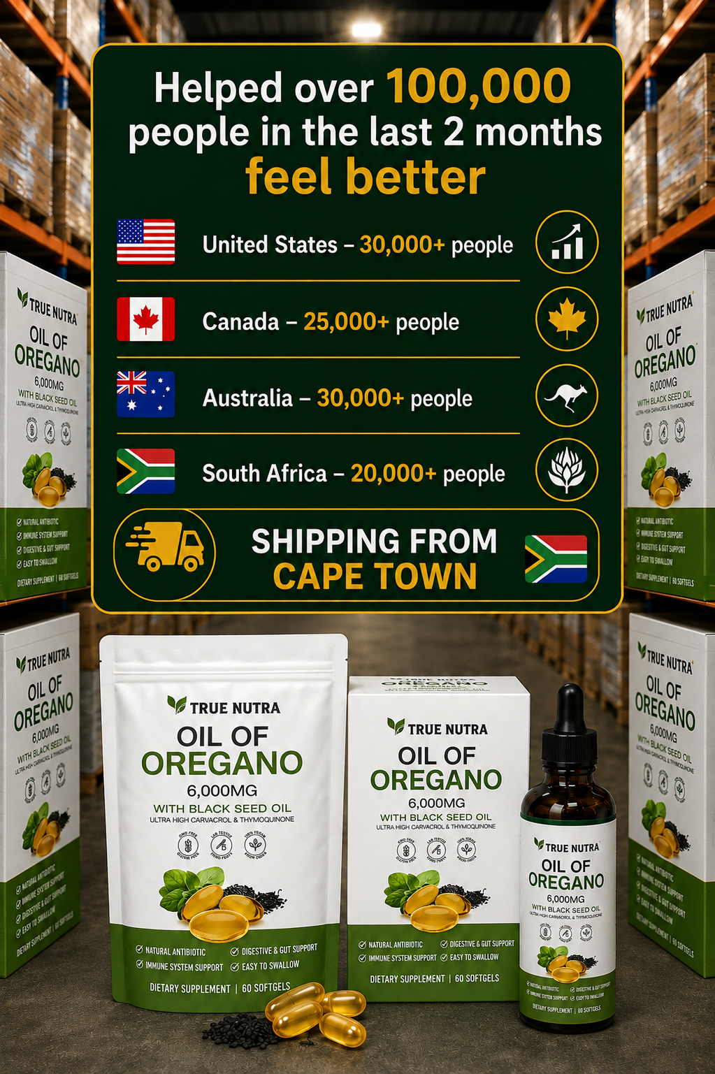 𝗧𝗥𝗨𝗘 𝗡𝗨𝗧𝗥𝗔 𝗢𝗥𝗘𝗚𝗔𝗡𝗢 𝗢𝗜𝗟®