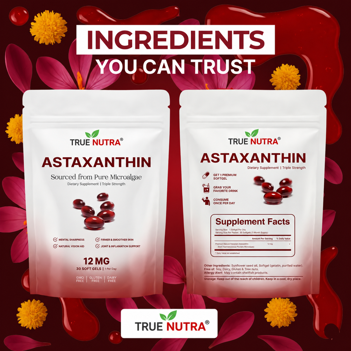 True nutra astaxanthin ®