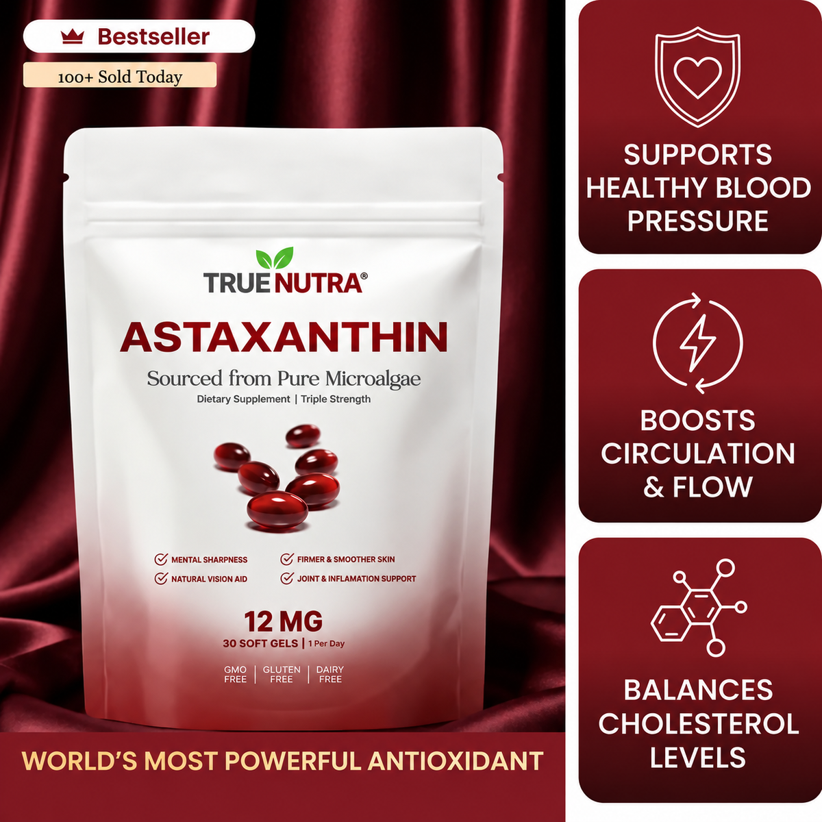 True nutra astaxanthin ®