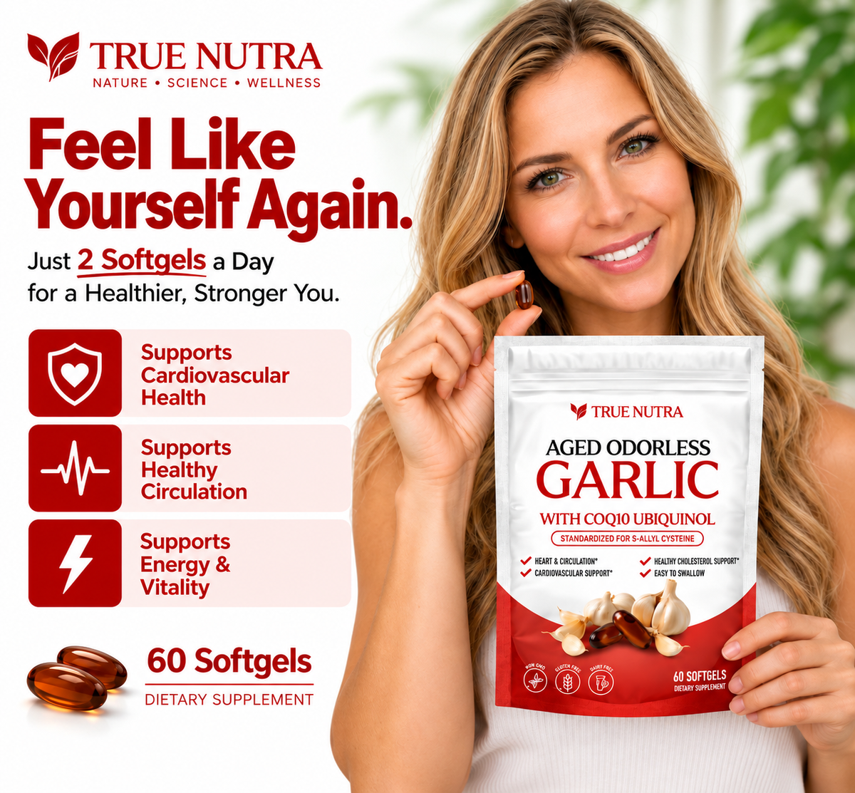 𝗧𝗥𝗨𝗘 𝗡𝗨𝗧𝗥𝗔® 𝗔𝗚𝗘𝗗 𝗚𝗔𝗥𝗟𝗜𝗖 🧄