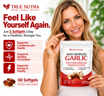 𝗧𝗥𝗨𝗘 𝗡𝗨𝗧𝗥𝗔® 𝗔𝗚𝗘𝗗 𝗚𝗔𝗥𝗟𝗜𝗖 🧄