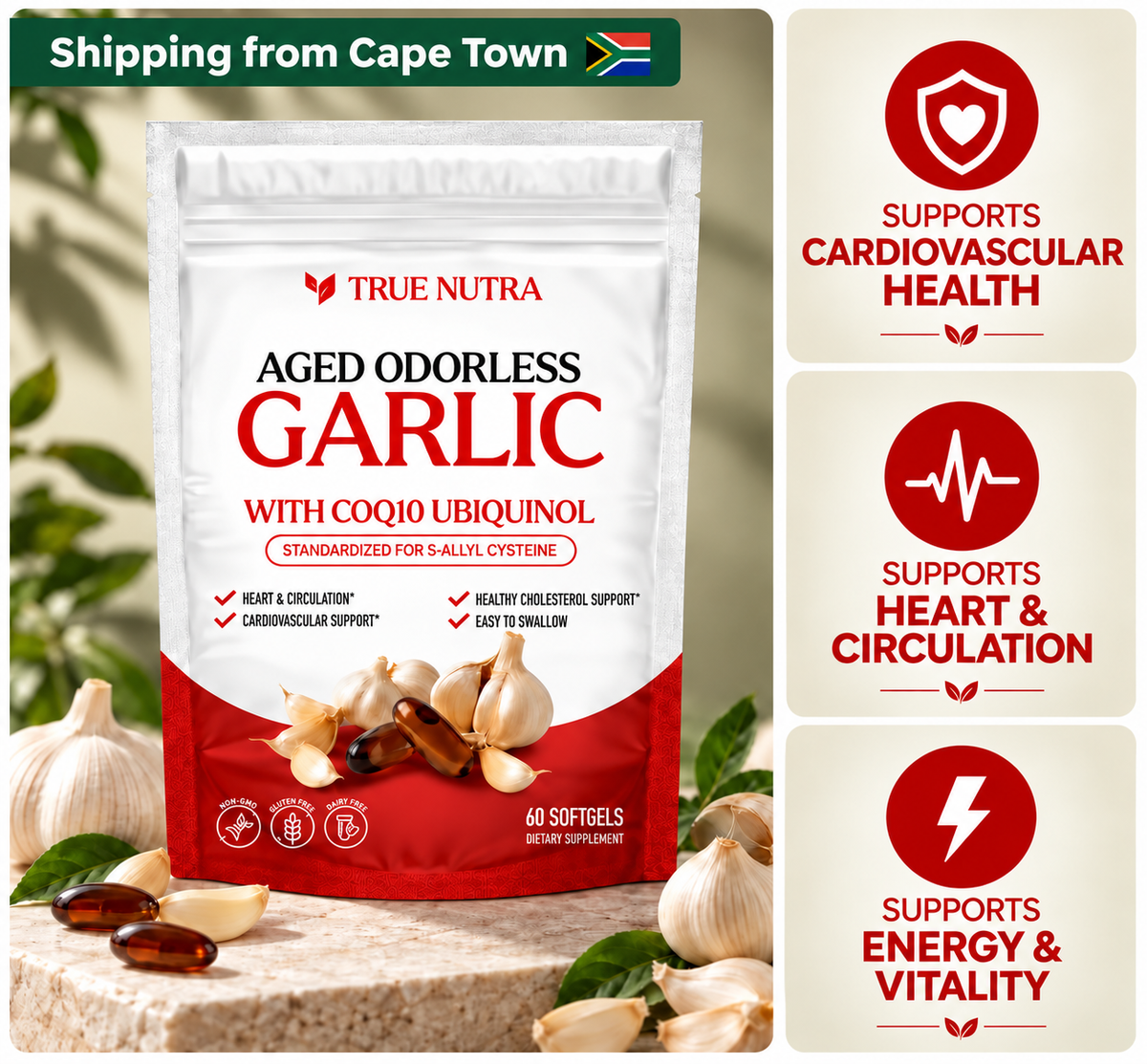 𝗧𝗥𝗨𝗘 𝗡𝗨𝗧𝗥𝗔® 𝗔𝗚𝗘𝗗 𝗚𝗔𝗥𝗟𝗜𝗖 🧄